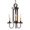 Irvins Country Tinware Large Amherst Hanging Light in Kettle Black